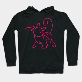 Essentially cat 3 pink Hoodie